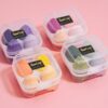 27792710a4484f93 4PCS Eggs Set Seamless Smudging More Hygienic Prevents Bacteria Buildup Create A Flawless Makeup Look Beauty Egg Case