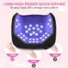 36LEDS Rechargeable UV LED Professional Cordless Gel Polish Drying Lamp For Manicure With Built-in Battery Nail Art