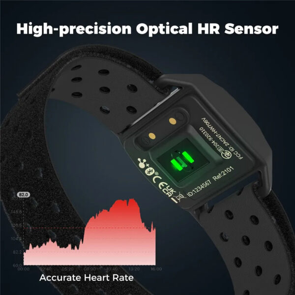 2789f4fe58ad593e COOSPO Heart Rate Monitor Optical Fitness Outdoor Beat Sensor Bluetooth 4.0 ANT For Garmin Wahoo Bike Computer