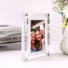 27a47ab53d21bd37 Acrylic Digital Photo Frame 5/7 Inch 1000mAh Vertical Display IPS Screen 2G Memory Battery Porta Retrato Digital