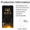 27c679dd9fdcb6bc 5D Dotted Condoms Thread Ribbed G-Point Latex Ultra Thin Condom Orgasm Contraceptives Stimulate Vaginal Penis Sleeves Sex Toys