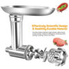 2025 new Stand Mixer Attachment Food Grinder Set Kitchen Grinding Tools for Kenwood Chef / Chef XL, KVC, KVL, kMix,also fit SMEG