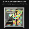 27eae1dd9513fc8b 5V 3Pin ARGB Sync PC 8/24PIN Motherboard Power Extension Flexible LED Strip Light DIY Kit Video Card 8Pin 6PIN Cable