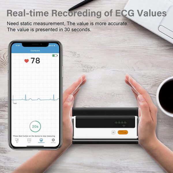 27ec90b728745723 Armfit Plus Bluetooth Blood Pressure Monitor for Home use, Upper Arm Cuff, Accurate Digital BP Machine, Heart Health Monitor