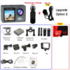 27fb972891eef458 5K 4K60FPS Action Camera Dual IPS Touch LCD EIS 170° DVR 30M Waterproof 5X Zoom Sport Camera With Wireless Mic & Pre Recording