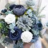 2814f7e1af3905a7 YYHUAWU Artificial Flowers Combo Set Fake Flower Leaf Box with Stems for DIY Wedding Bouquets Centerpieces Arrangements Baby Shower Party Home Decorations