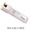 2815873bce436392 10G SFP+ Fiber 2.5G Copper SFP Modules Optical Port Turn To RJ45 Ethernet Port Switch Gigabit Transceiver Module