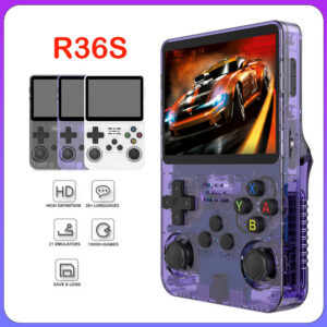 2839605f09da64f7 R36S Cool Handheld Game Console Open Source Linux System 3.5 Inch IPS Screen R35s Pro Portable Pocket Video Player Gift
