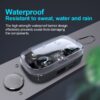 Wireless Bluetooth Smart Touch Control Play Headphones Active Noise Removal For Sport X10