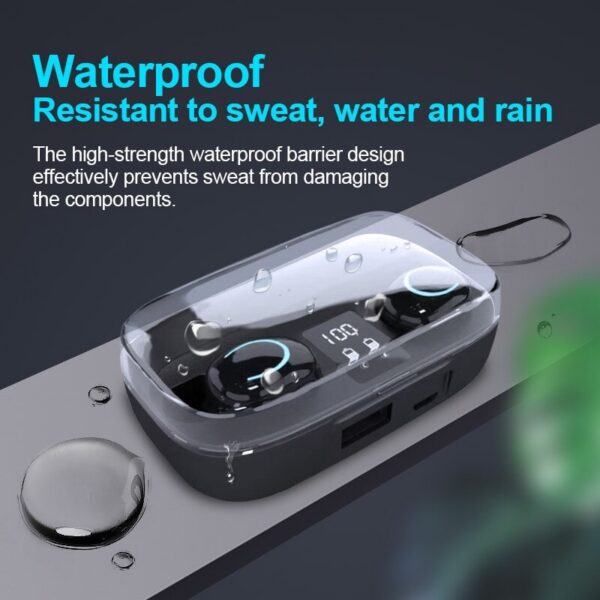 Wireless Bluetooth Smart Touch Control Play Headphones Active Noise Removal For Sport X10