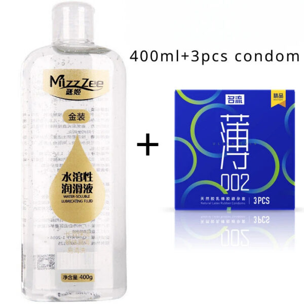 400ML Upgrade Golden Lubricant for Smoothing Lube Massage Gel Liquid Personal Lubricant for Long-Lasting Pleasure for Men, Women