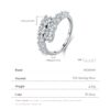 28825475270df548 MODIAN 925 Sterling Silver Classic Luxury Round CZ Eternity Band Rings For Women Wedding Engagement Statement Jewelry Gift