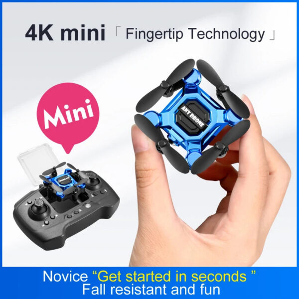 289b0ef9a5986749 K04 Mini Folding Storage Aircraft Mini Drone Aerial Photography High Definition Explosive drone 4k profesional mavic air2
