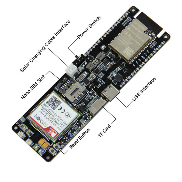 28ad2181f0a2d2d5 LILYGO® TTGO T-SIM7000G SIM Development Board ESP32 WiFi Bluetooth GPS Module SIM7000G SIM7000E SIM7000A SIM7000JC 4/16MB Flash