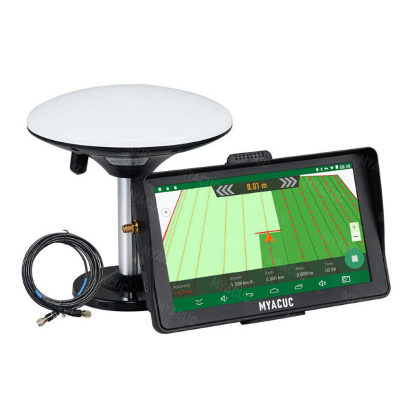 7 Inch Navigator High Precision Agricultural Tractor GPS Navigation System