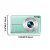 28e63daa3048f128 HD 1080P 2.4 inch digital Rechargeable with 16x Zoom Compact 44MP Cameras for kids Beginner Camera
