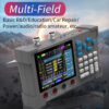 3in1 Digital Multimeter Signal Generator Dual Channel 120Mhz Bandwidth 250MSa/s Sampg Rate Handheld Oscilloscope
