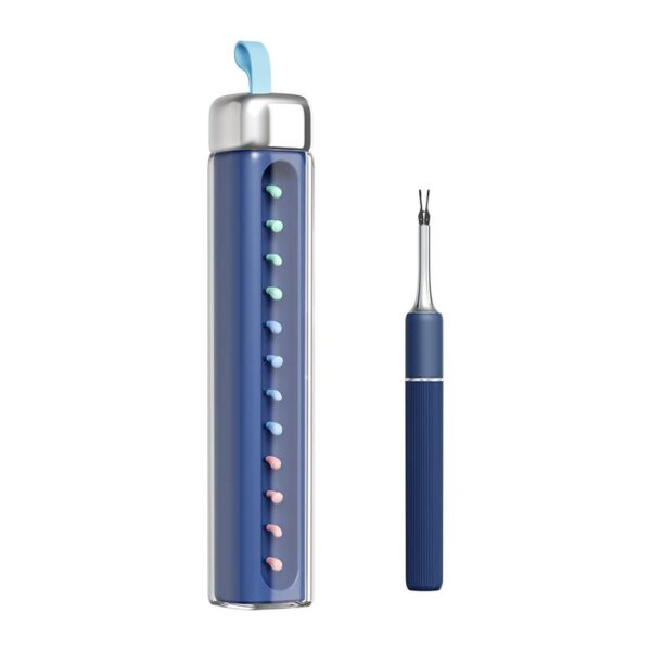 Wireless Cleaner Smart Visual Wax Removal Sticks WiFi Otoscope 3.2MM Camera Borescope with LED Lights 1920P HD Ear Care