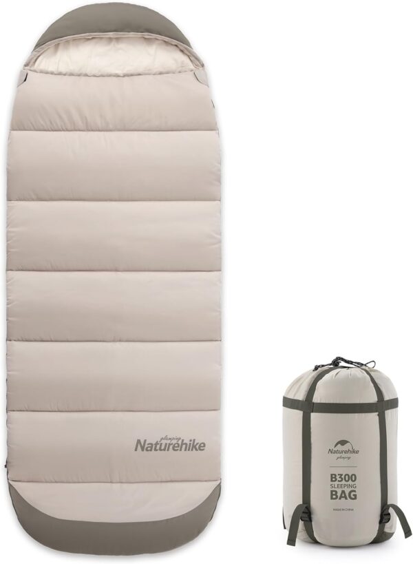 290f36a67c91d4f1 Naturehike Lightweight Mummy Sleeping Bag for Adults - Warm Cotton, Spliceable, Perfect for Outdoor Camping & Hiking