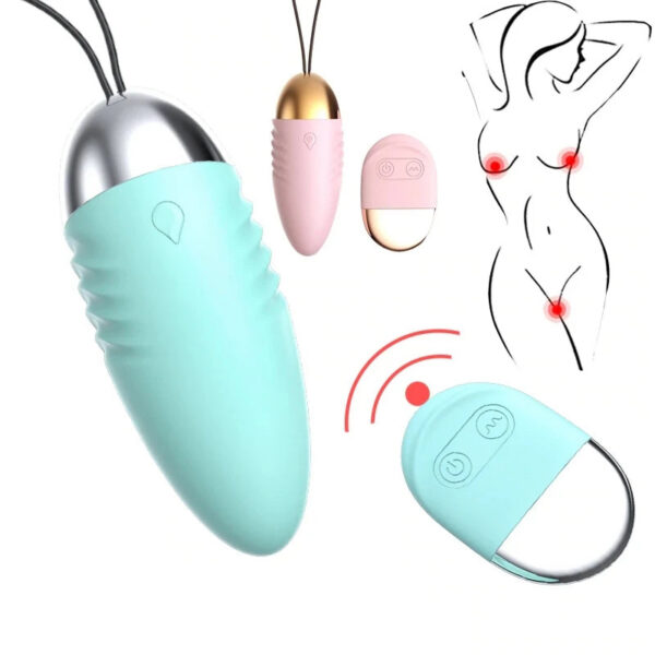 Kegel Ball Exerciser 10m Wireless Jump Egg Remote Control Vibrator Body Massager Adult Products Sex Toys for Women Lover Games