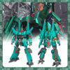 Wolf Neo Zeon Quasi Psycommu Mobile Hg Amx-014doven Suit Daban Models Transformation Deformable Toys Collectible Dolls Kids Gift
