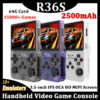 2958f124cc316f42 R36S Retro Handheld Game Console Linux System 3.5 Inch IPS Screen R35s Pro Portable Pocket Video Player 64GB Games