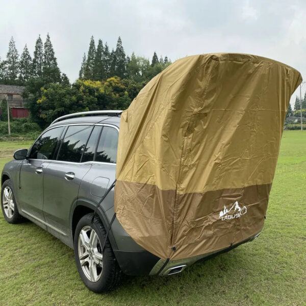 2978e4bdf072c0b2 Tent for Car Trunk Sunshade Rainproof Rear Tent Simple Motorhome For Self-driving Tour Barbecue Camping Hiking Tent