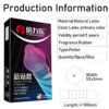 297ffe5f1a05fbf7 5D Dotted Condoms Thread Ribbed G-Point Latex Ultra Thin Condom Orgasm Contraceptives Stimulate Vaginal Penis Sleeves Sex Toys