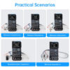 FNIRSI LC1020E High Precision Digital Bridge LCR ESR Tester Resistance Capacitance Inductance Electronic Component Measurement