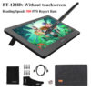 299d34f911061531 Go 11.6 Inch Graphics BT-12HD/BT-12HDT Digital Drawing Tablet HD HIPS LCD 1366*768 Display 8192 Pressure Level