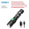 29afd4069d035998 High Power Led Flashlights Zoomable Camping Torch With T6 LED Lamp Beads Waterproof 4 Lighting Modes Multi Function USB Charger