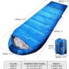 REDCAMP Kids Sleeping Bag, 3-4 Season Childrens Sleeping Bags for Warm or Cold Weather, Ideal for Camping, Hiking, Backpacking, Traveling, Outdoors