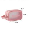 29be6549ba71b17d Women Portable Travel Wash Bag Female Transparent Waterproof Makeup Storage Pouch Large Capacity Cosmetic Organizer Beauty Case