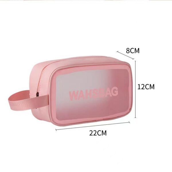 29be6549ba71b17d Women Portable Travel Wash Bag Female Transparent Waterproof Makeup Storage Pouch Large Capacity Cosmetic Organizer Beauty Case