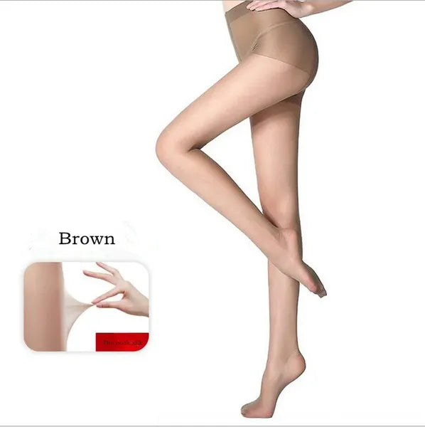 Women Socks INDJXND Fashion Latest Design Spring Sexy Tattoo Black Tights Transparent Thin Style Stockings Ladies Girl Pantyhose W050