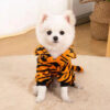 29c3e30a9bf9f9d7 Warm Fleece Hoodie Dog Clothes for Small Dogs Winter Pet Clothing Puppy Cat Costume French Chihuahua Jacket
