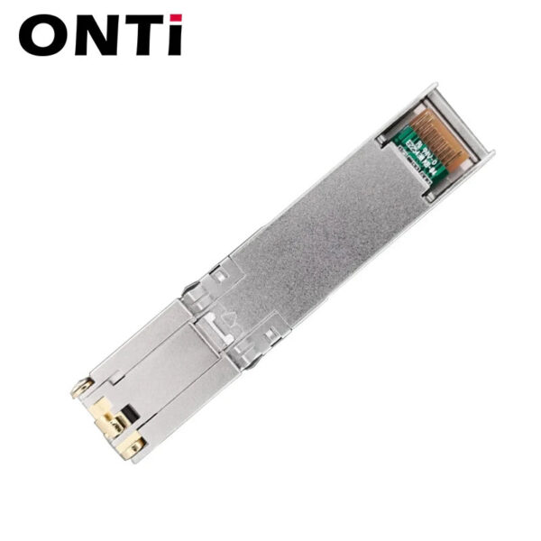 ONTi 10G RJ45 Copper SFP+ Module 10GBase-Tx Ethernet Fiber Optic FTTH Compatible with Cisco/Mikrotik Switch 30m / 80m