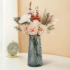 Faux Flowers in Vase,Artificial Flowers in Vase,Table Centerpieces for Dining Room,Flower Centerpieces for Tables,Fake Flowers with Vase,Kitchen Table Decor,Coffee Table Decor