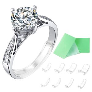 2a2ffca9a7023db4 Invisible Size for Loose Rings Adjuster Fit Any Rings, Assorted Sizes of Ring Sizer