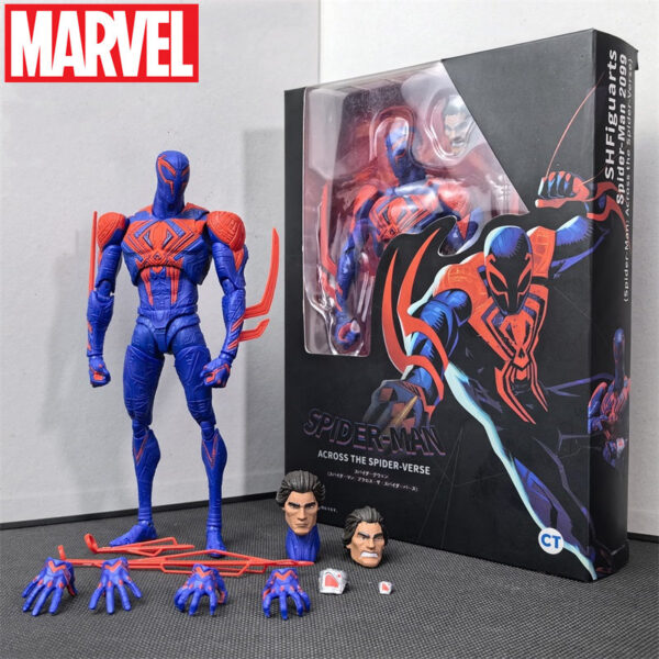 2a67b026aea24a39 17CM 2099 Shf S.H.Figuarts CT Spider-Man Across The Spider-Verse Part One Action Figures Statue Figurine Gifts Toys