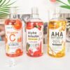 2a803c5120f10097 500ml Hyaluronic Acid, Nicotinamide Vitamin C AHA Face Serum Spots Eraser Corrector Whitening Moisturizing Lightening Body Serum