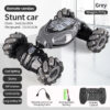 2a8c5be07bf6047e 4WD 1:16 Stunt RC With LED Light Gesture Induction Deformation Twist Climbing Radio Controlled Car Electronic Toys for Kids