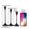 2aa2a0a9bcc5a86c 3Pcs/Set European Style Metal Holders Fashion Wedding Table Candle Stand Exquisite Candlestick Christmas Tabl