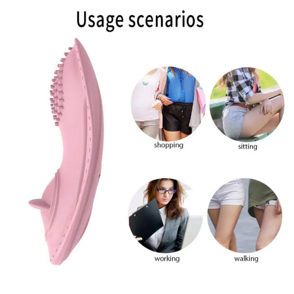 2aa328ec14b78cea 2024 New Female Stimulator Portable Panties Vibrator Jump Egg Wireless Remote Control Invisible Vibrating Egg Sex Toys for Woman