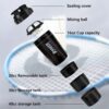 3 Layers Shaker Protein Powder Shake Water Plastic Mixing Cup Body Building Exercise Bottle