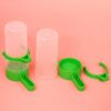 2ac2d7a4eca2f0d9 2Pcs Automatic Bird Feeder Bird Waterer & Feeder Parakeet Hanging Food Dispenser Bird Cage Accessories for Parrots Budgie, Cockatiel, Lovebirds (150 ml / 5.1 oz)