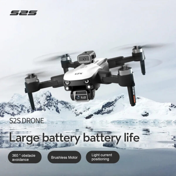 2ad0d8a00190aca0 MIJIA S2S Drone 8K 5G GPS HD Aerial Photography Dual-Camera Omnidirectional Obstacle Brushless Avoidance Quadcopter Toys