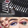 2addf76b85c3619e 30PCs Professional Makeup Set Cosmetic Beauty Tools Foundation Eyeshadow Concealer Blend Brushes Fluffy Bristle Powder