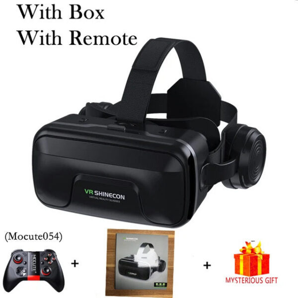 2aeb964563afab00 VR Shinecon 10.0 Helmet 3D Glasses Virtual Reality Casque For Smartphone Smart Phone Goggles Headset Viar Video Game Binoculars