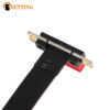 PCIE X1 Dual 90 Degree Right Angle Extension Cable PCI Express 1x Riser Card Ribbon Extender